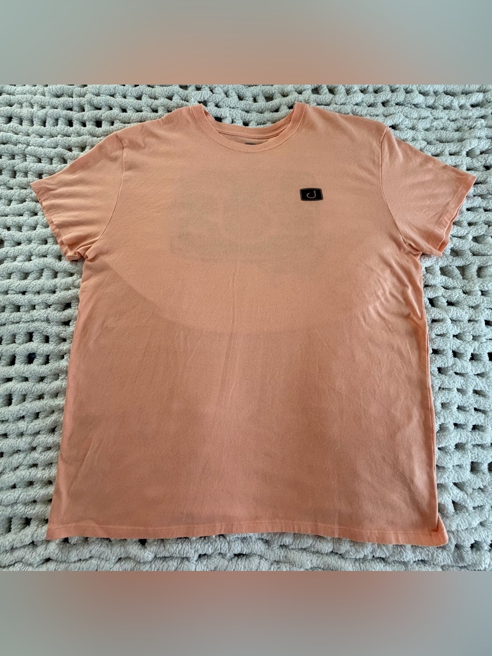 Avid Fishing Gear Crewneck Tee with Small Chest Patch
